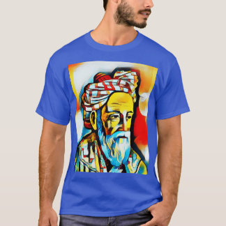 Omar Khayyam Abstract portret Omar Khayyam Artwor T-shirt