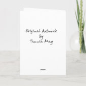 Omar Khayyam Poetry Excerpt Feestdagen Kaart (Achterkant)