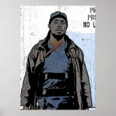 Omar Little The Wire Character Art Michael K Willi Poster (Voorkant)