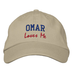 Omar Loves Me Embroidered Name Pet/Pet Pet