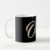 Omar Name whitegold Tasse Teetasse Kaffeetasse Koffiemok (Links)