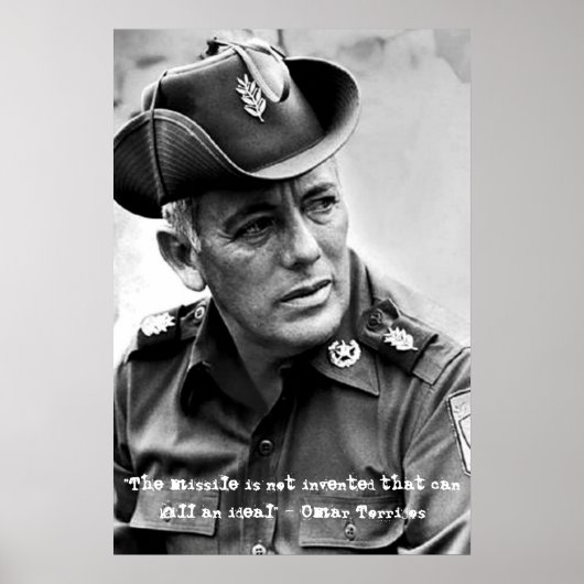 Omar Torrijos Poster (Voorkant)