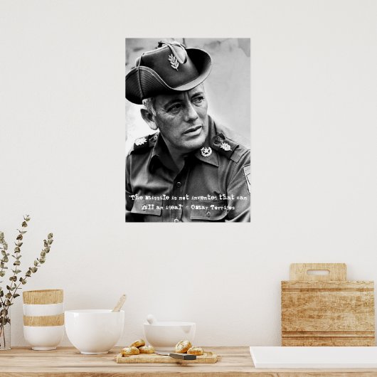 Omar Torrijos Poster (Keuken)