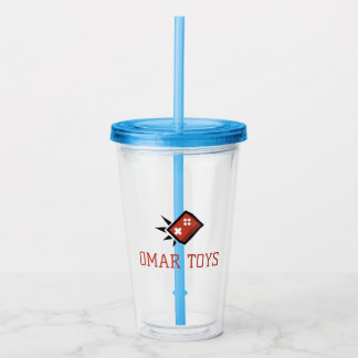 OMAR TOYS Cup Acryl Drinkbeker