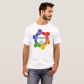 "OMARM ALLES" Basic Heren T-Shirt (Voorkant volledig)