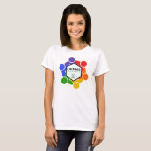 "OMARM ALLES" Dames Basic T-Shirt (Voorkant volledig)