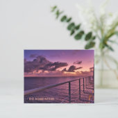 Omarm de avonturen van het leven briefkaart (Staand voorkant)
