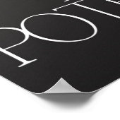 "Omarm de challenge Inspirerend Chalkboard Poster (Hoek)