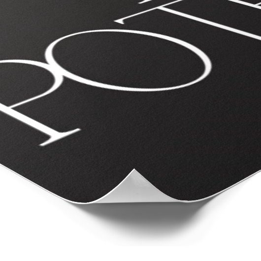 "Omarm de challenge Inspirerend Chalkboard Poster (Hoek)