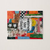 Omarm de Chaos Jigsaw puzzel (Horizontaal)