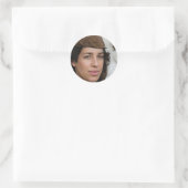Omarm de Chaos Ronde Sticker (Tas)
