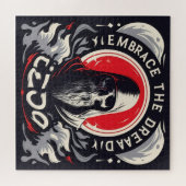 Omarm de Dread: Grim Reaper Art Legpuzzel (Horizontaal)