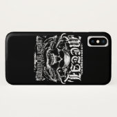 Omarm de duisternis, ontketen het metaal Case-Mate iPhone case (Achterkant (horizontaal))