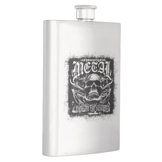 Omarm de duisternis, ontketen het metaal flacon (Rechts)