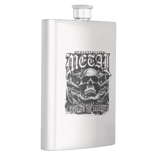 Omarm de duisternis, ontketen het metaal flacon (Rechts)