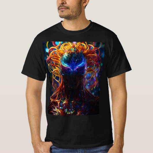 Omarm de duisternis: Venom Symbiote Mannen T-shirt (Voorkant)
