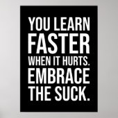 Omarm de eend, de gymbool, de puinhoop, het succes poster (Voorkant)