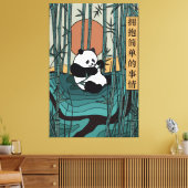 Omarm de Eenvoudige Dingen Canvas Afdruk (Insitu (Woonkamer))