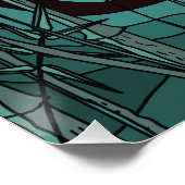 Omarm de eenvoudige dingen perfect poster (Hoek)