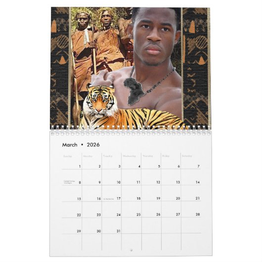 "Omarm de essentie van Afrika" Kalender (Mar 2026)