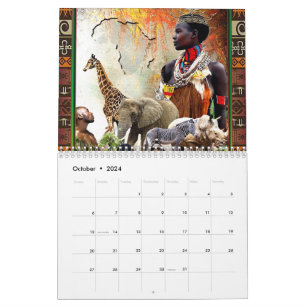 "Omarm de essentie van Afrika" Kalender