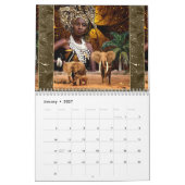 "Omarm de essentie van Afrika" Kalender (Jan 2027)