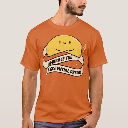 Omarm de existentiële Dread Funny Cookie van Tobe T-shirt (Voorkant)