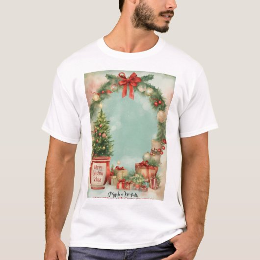Omarm de Geest met kerstboom T - shirts! T-shirt (Voorkant)