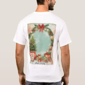 Omarm de Geest met kerstboom T - shirts! T-shirt (Achterkant)