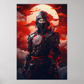 Omarm de Geest van de Japanse Ninja Warrior Poster (Voorkant)