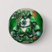 Omarm de geest van Ierland St. Patrick's Day Ronde Button 5,7 Cm (Voorkant)