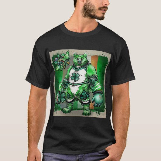 Omarm de geest van Ierland St. Patrick's Day T-shirt (Voorkant)