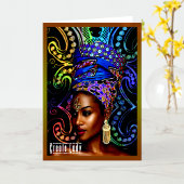 Omarm de geest van Mardi Gras Kaart