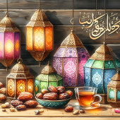 Omarm de Geest van Ramadan Magneet