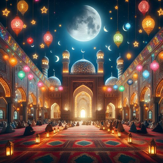 Omarm de Geest van Ramadan Magneet