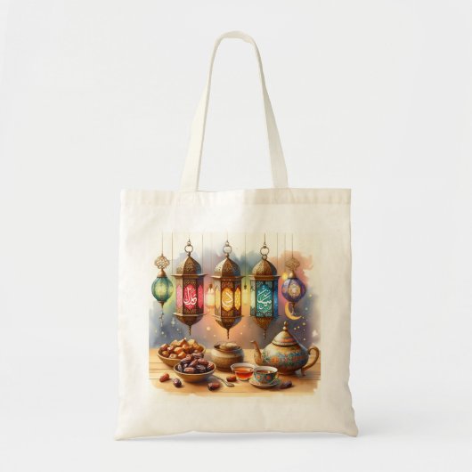 Omarm de Geest van Ramadan Tote Bag (Voorkant)