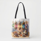 Omarm de Geest van Ramadan Tote Bag (Voorkant)