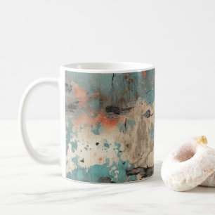 Omarm de Grunge esthetiek met onze droge verf Koffiemok