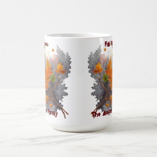 Omarm de herfst: Inspirerend Mokken met bladmotief (Center)