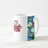 Omarm de kansen van het leven koffiemok (Voorkant rechts)