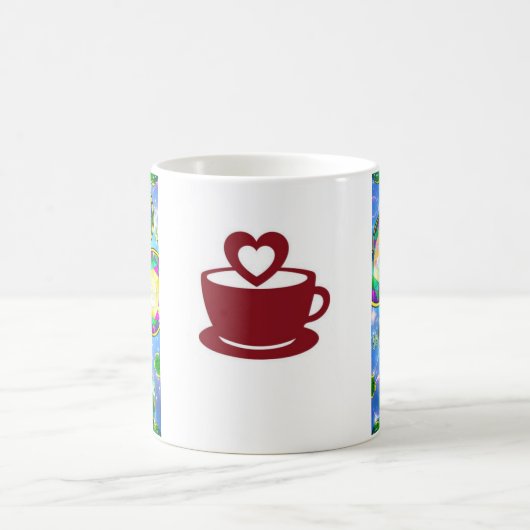 Omarm de kansen van het leven koffiemok (Center)