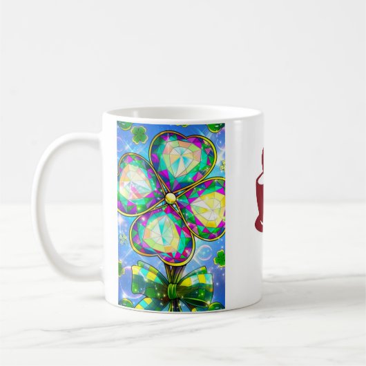 Omarm de kansen van het leven koffiemok (Links)