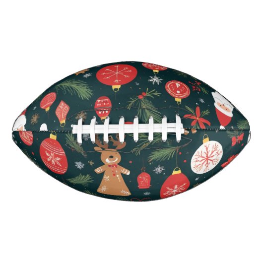 Omarm de kerstgeest, vrolijk kerstfeest american football (Voorkant)