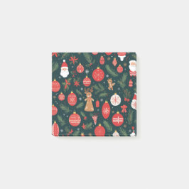 Omarm de kerstgeest, vrolijk kerstfeest post-it® notes