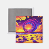 Omarm de Kosmische Draaikolk Magneet (Voorkant / Achterkant)