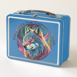 Omarm de Kosmische Howl Wolf