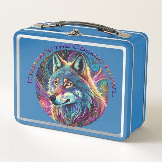 Omarm de Kosmische Howl Wolf (Voorkant)