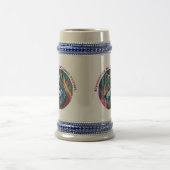 Omarm de Kosmische Howl Wolf Bierpul (Center)