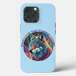 Omarm de Kosmische Howl Wolf Case-Mate iPhone Case