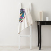 Omarm de Kosmische Howl Wolf Sherpa Deken (In situ)